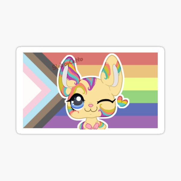 lps littlest pet shop pride lgbtqia+ chinchilla