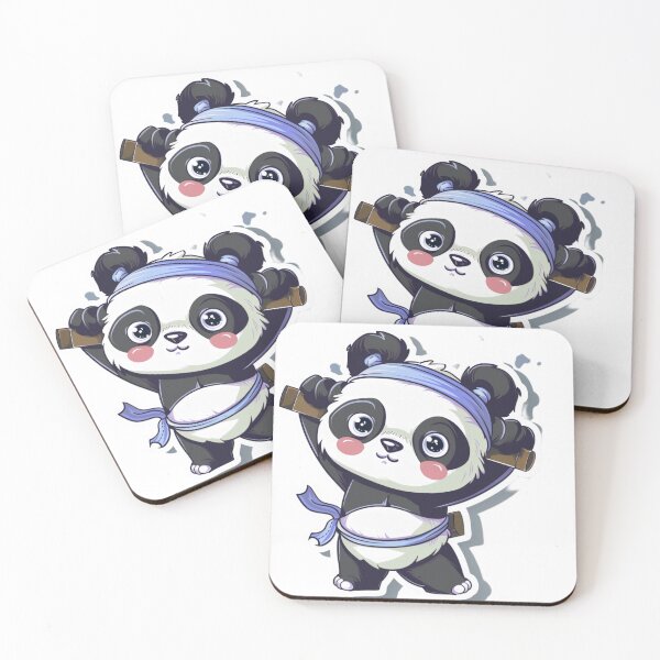 Item preview, Panda bear cartoon doing exercise designed and sold by Zhaphiraccu.