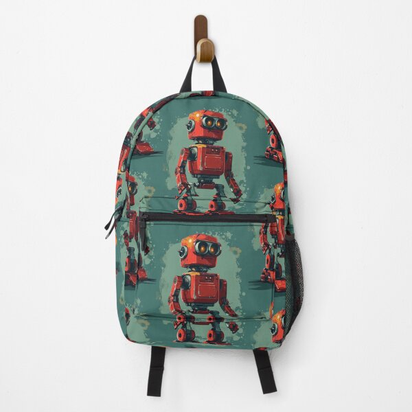 Item preview, Red Robot in a Green Candyland designed and sold by Piotrek0001.