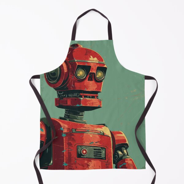 Item preview, Red Robot in a Green Candyland designed and sold by Piotrek0001.