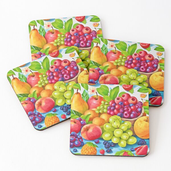 Item preview, Beautiful Fruits Painting designed and sold by Health And Fitness Posts e-Store.