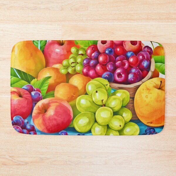 Item preview, Beautiful Fruits Painting designed and sold by Health And Fitness Posts e-Store.