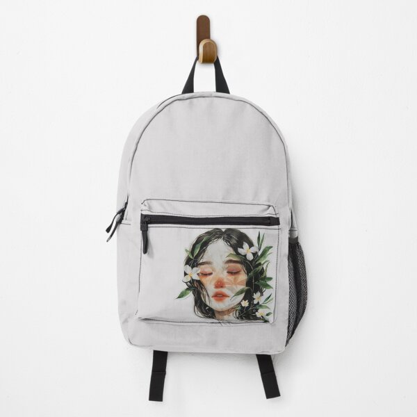 Item preview, Watercolor drawing asian woman with flowers designed and sold by Zhaphiraccu.