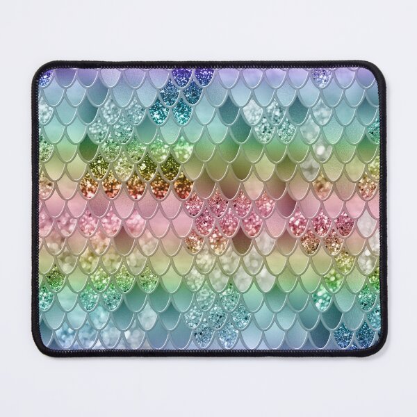 Item preview, Rainbow Princess Mermaid Scales #2 (Photo of Glitter Only - Not Reflective) designed and sold by Anita's & Bella's Art.