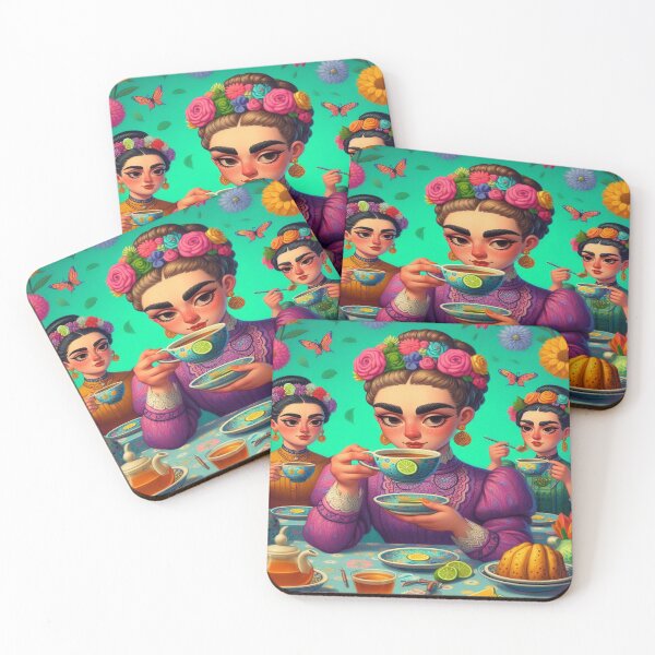 Item preview, Brewing Inspiration: Frida's Tea Ritual designed and sold by InspireArtz.