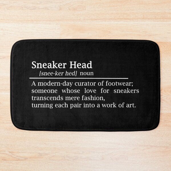 Item preview, Sneaker Head humorous description - white designed and sold by EmeraldeaArt.
