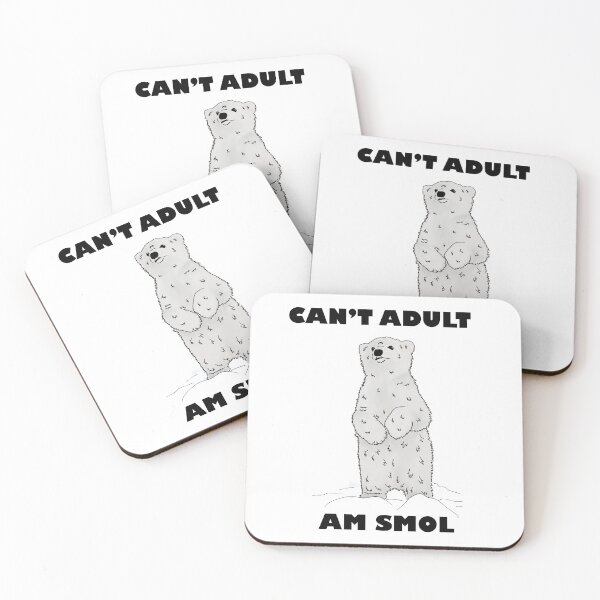Item preview, Smol Bear Struggles: Can't Adult designed and sold by Skyelee98.