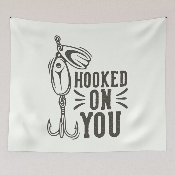 Item preview, Reel Love - Hooked On You Fishing Lure Romance designed and sold by RuyaFab.
