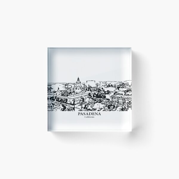 Artikelvorschau, Pasadena – Kalifornien entworfen und verkauft von Lakeric Cityscapes.