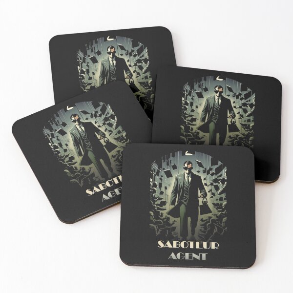 Item preview, SABOTEUR AGENT, SABOTEUR, sabotage, system disruptor, system manipulation designed and sold by CrisMor-Art.