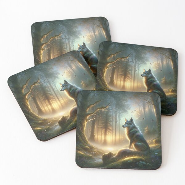 Item preview, "La que susurra el amanecer en el claro encantado" designed and sold by WolframSilver.