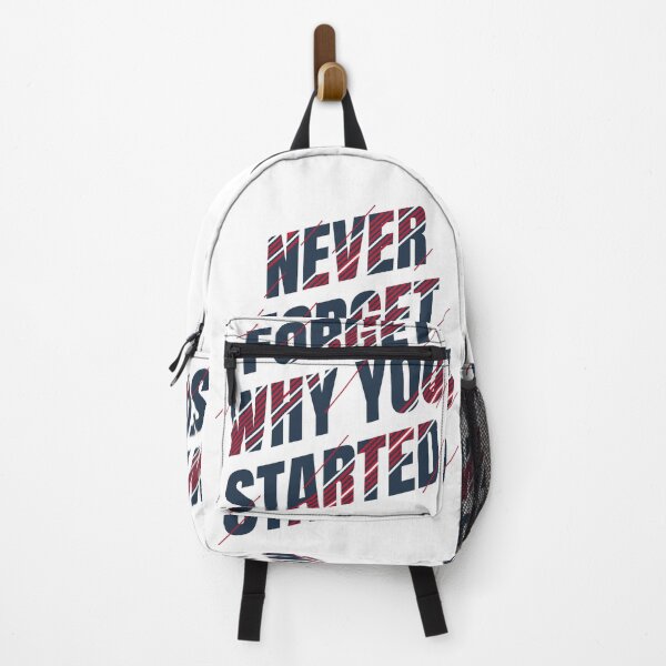 Item preview, Never forget why tou started designed and sold by ShopMaxiDesigns.