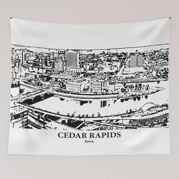 Item preview, Cedar Rapids - Iowa designed and sold by Lakeric Cityscapes.