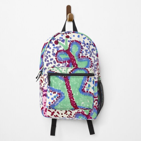 Item preview, Cute pointillism butterfly art design designed and sold by Aroeldesigns.