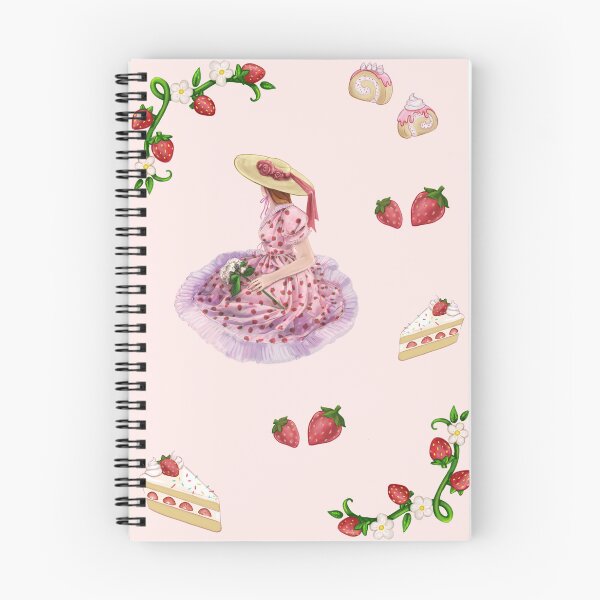Item preview,  Strawberry girl sticker sheet designed and sold by TrixianArt.