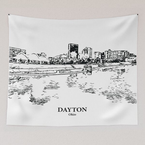 Item preview, Dayton - Ohio designed and sold by Lakeric Cityscapes.