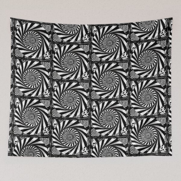 Item preview, Aubrey Beardsley Inspired Spiral designed and sold by Kaleidospells.