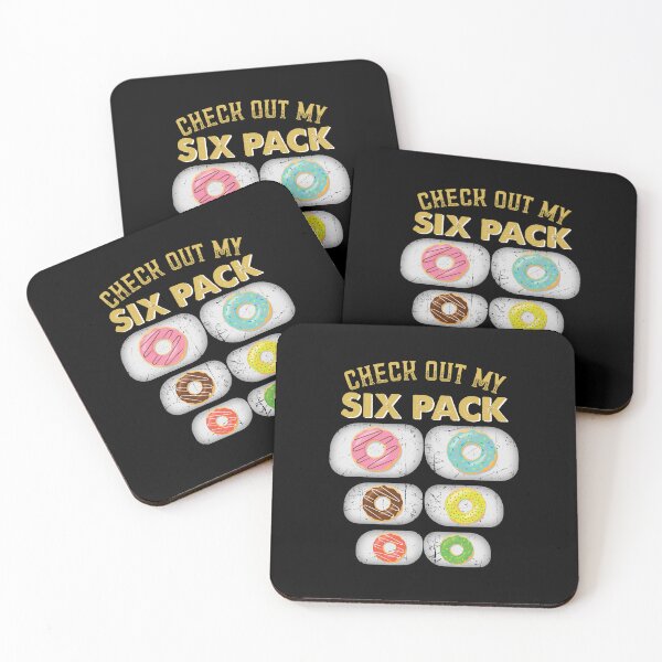 Item preview, Check Out My Six Pack Donut Funny Donut Love designed and sold by TedFlogar.