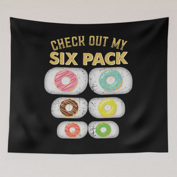 Item preview, Check Out My Six Pack Donut Funny Donut Love designed and sold by TedFlogar.
