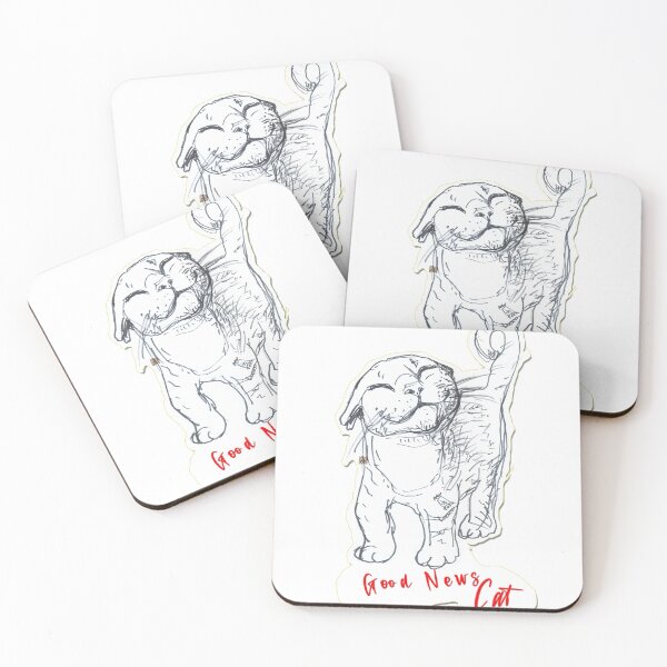 Item preview, Good News Cat (drawing by ACCI)  designed and sold by VanyssaGraphics.