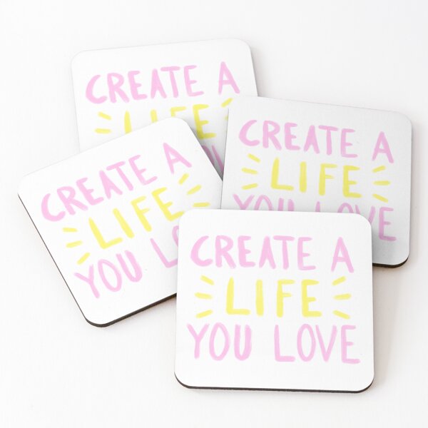 Item preview, CREATE A LIFE YOU LOVE designed and sold by REBDesignz.