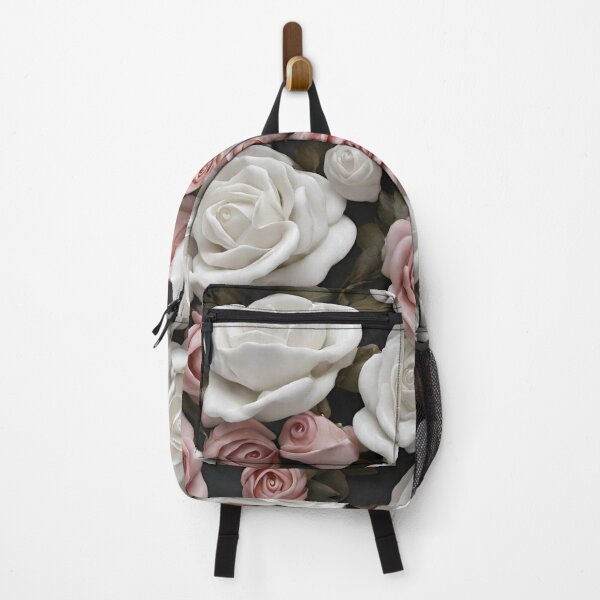 Item preview, White and pink roses designed and sold by MyCraftForYOU.
