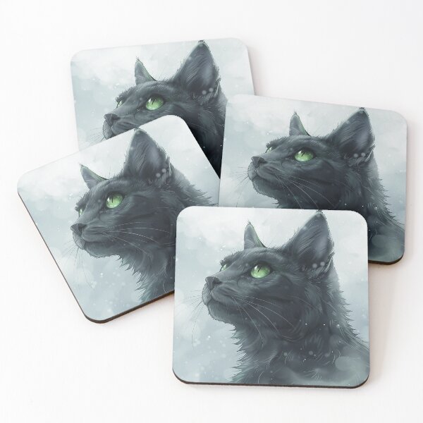 Item preview, Gray/Grey cat digital painting designed and sold by Cjars.