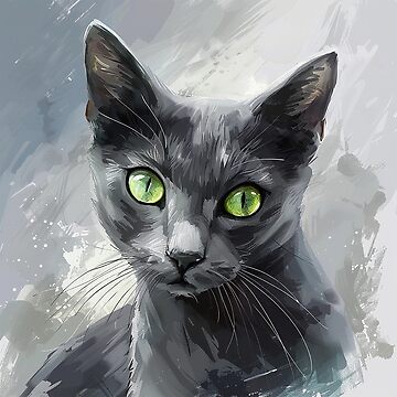 Artwork thumbnail, Korat cat digital water color by Cjars