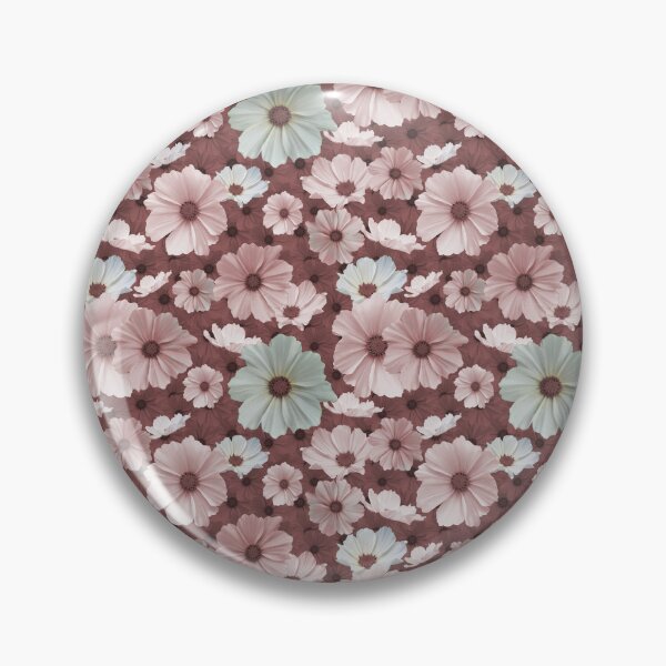 Item preview, Cosmos flower seamless pattern pink-white designed and sold by Studio Variatio.