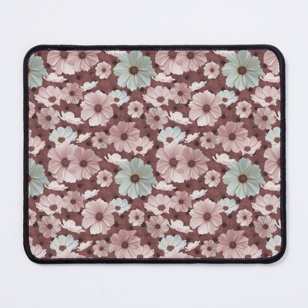 Item preview, Cosmos flower seamless pattern pink-white designed and sold by Studio Variatio.
