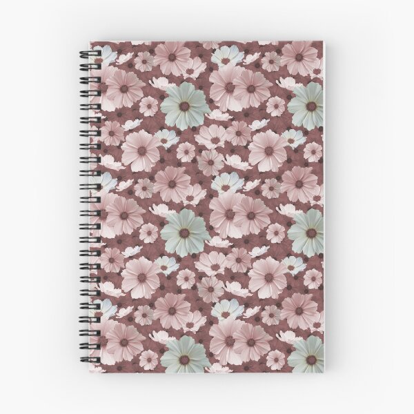 Item preview, Cosmos flower seamless pattern pink-white designed and sold by Studio Variatio.