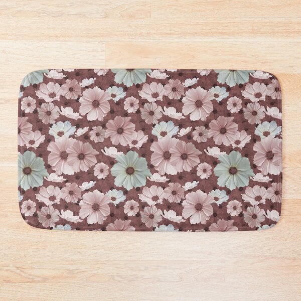 Item preview, Cosmos flower seamless pattern pink-white designed and sold by Studio Variatio.