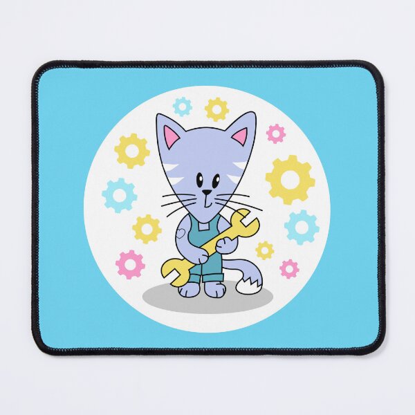 Item preview, The best cat mechanic in the area designed and sold by kebello-shop.