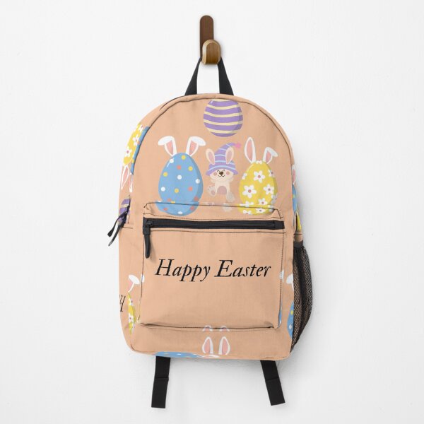 Item preview, Joyful Easter Celebration - Colorful Eggs and Bunnies Pattern designed and sold by Hill Strom.