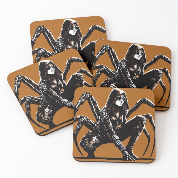 Item preview, Cyberpunk Girl Spider Noir designed and sold by RESToRAPTOR.