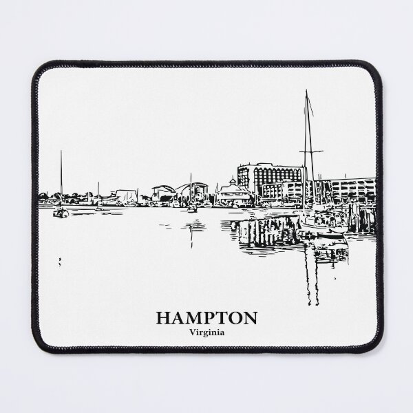 Item preview, Hampton - Virginia designed and sold by Lakeric Cityscapes.