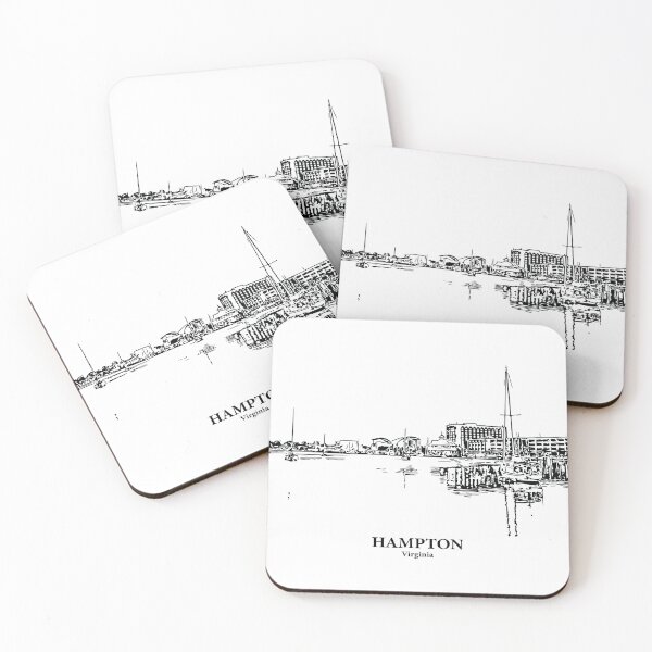 Item preview, Hampton - Virginia designed and sold by Lakeric Cityscapes.