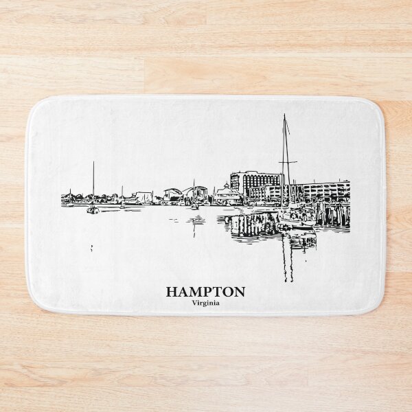 Item preview, Hampton - Virginia designed and sold by Lakeric Cityscapes.