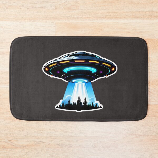 Item preview, UFO Over The Forest designed and sold by TheArtOfPat.