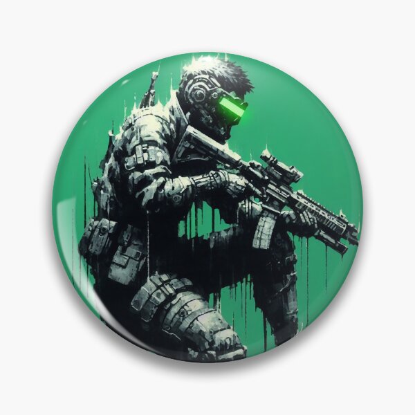 Item preview, Cyberpunk Soldier designed and sold by RESToRAPTOR.