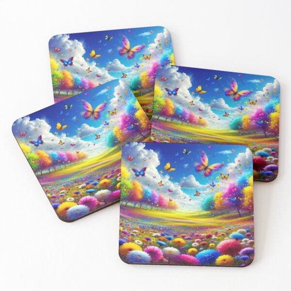 Item preview, Colourful: Kaleidoscopic Meadows - Vivid Dreamscape designed and sold by Sovi14.