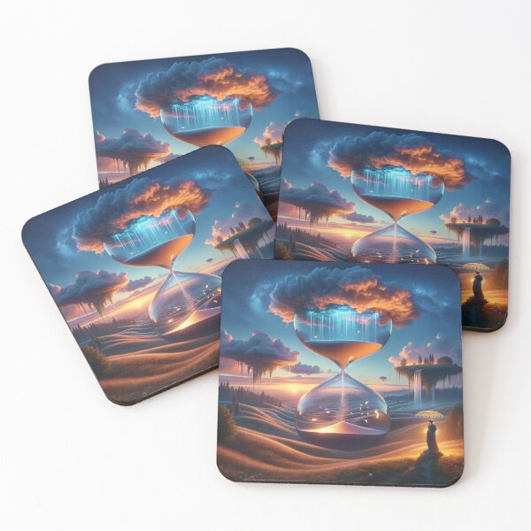 Item preview, Time's Luminescent Flow designed and sold by VirtuArtVisions.