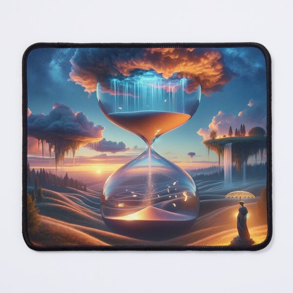 Item preview, Time's Luminescent Flow designed and sold by VirtuArtVisions.