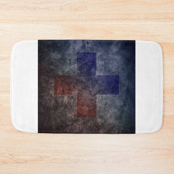 Item preview, Swiss and Ticino Flag with Cross on Texture Background designed and sold by Mats Silvan.