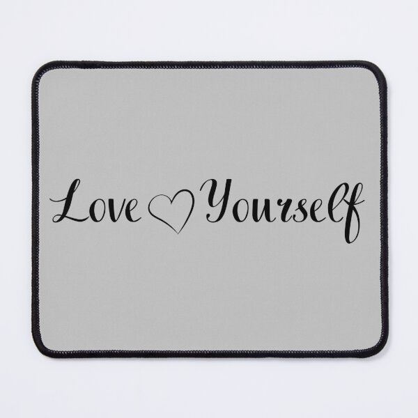 Item preview, Love Yourself Inscription With Heart designed and sold by M R Design.