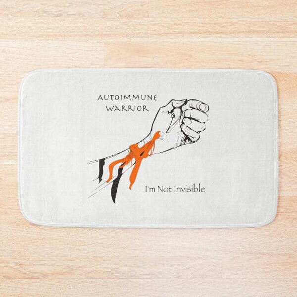 Item preview, Autoimmune Warrior: I'm Not Invisible designed and sold by @ndrys.