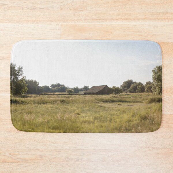 Item preview, Barn in a Grassy Field designed and sold by kenedyraemedia.