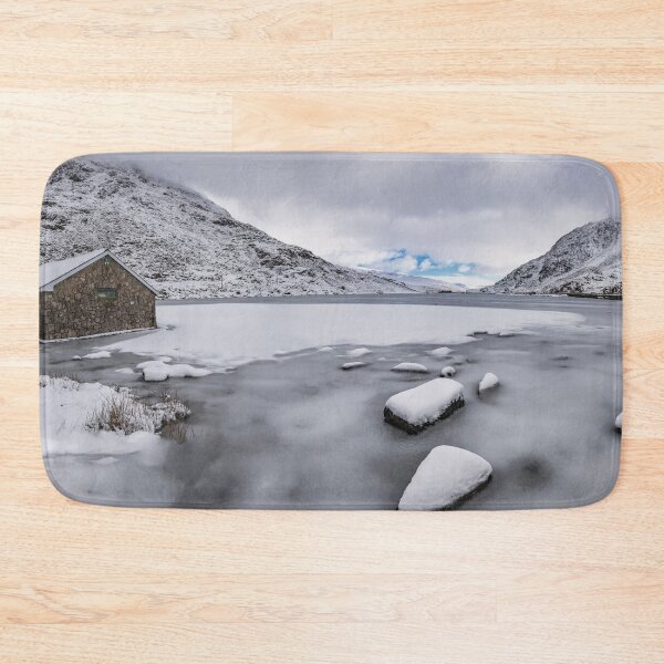 Item preview, Icy Ogwen Lake Snowdonia designed and sold by AJEvans.