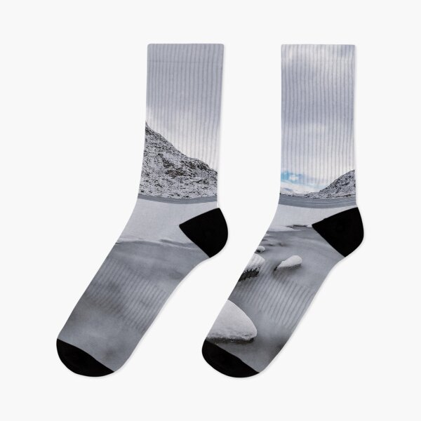 Item preview, Icy Ogwen Lake Snowdonia designed and sold by AJEvans.