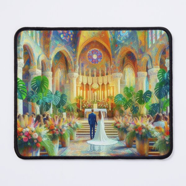 Item preview, colorful wedding ceremony in cathedral designed and sold by Dominika Farkašová.